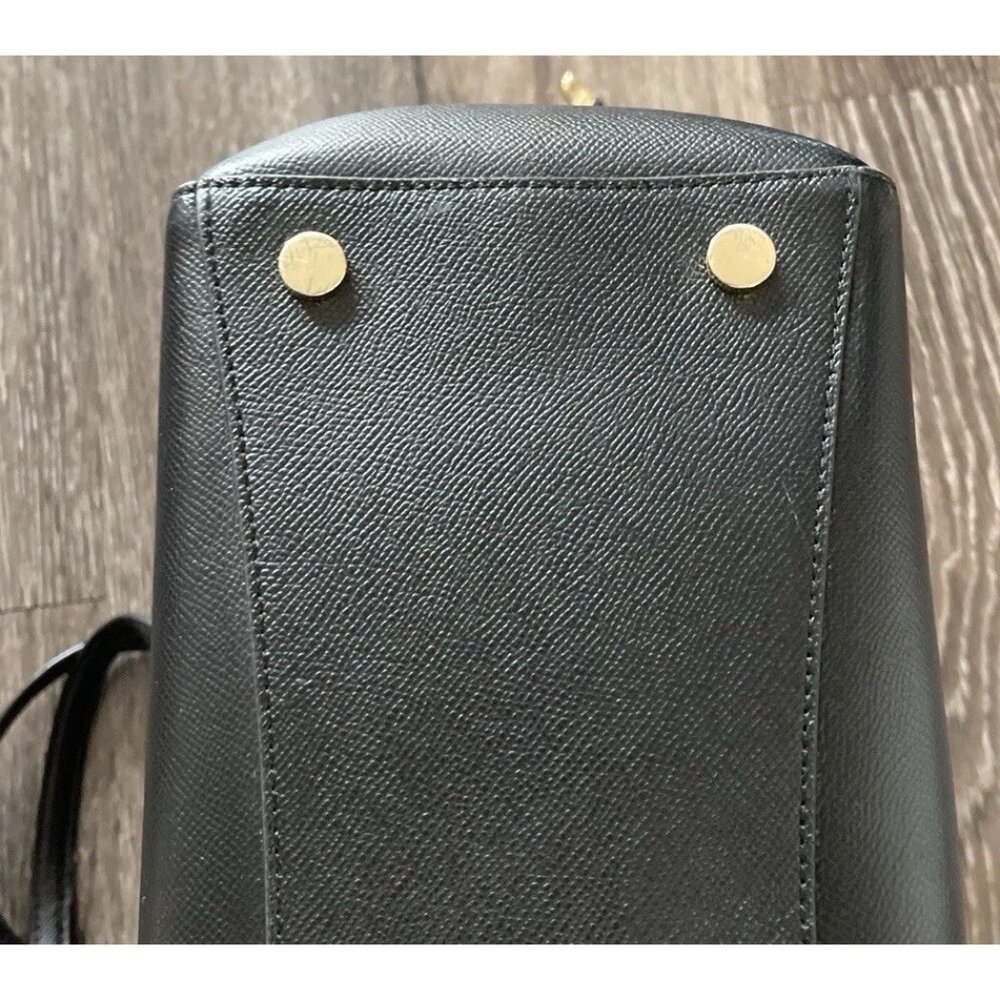 Michael Kors Limited Edition Leather Voyager Love Tote Large Black Canvas - Picture 8 of 16